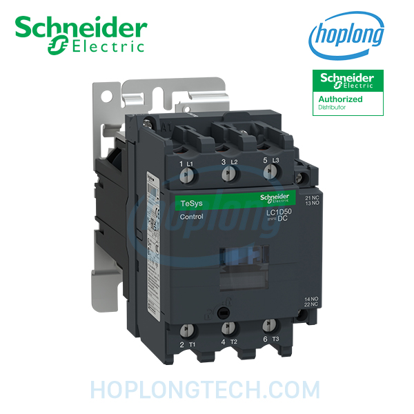 LC1D50BD Schneider - 3P - - (1NO+1NC) - 24VDC