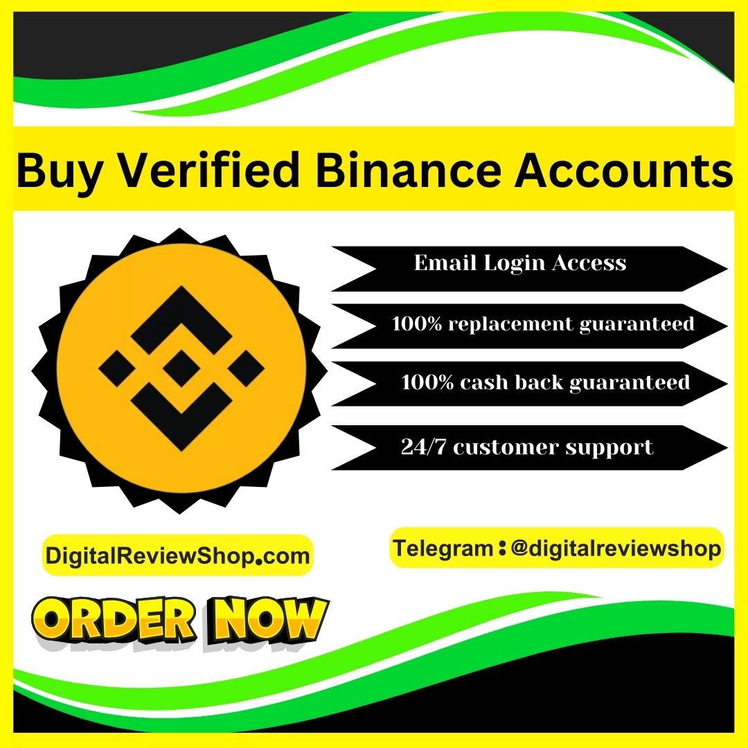 Buy Verified Binance Accounts - 100% ID,Selfi Verified