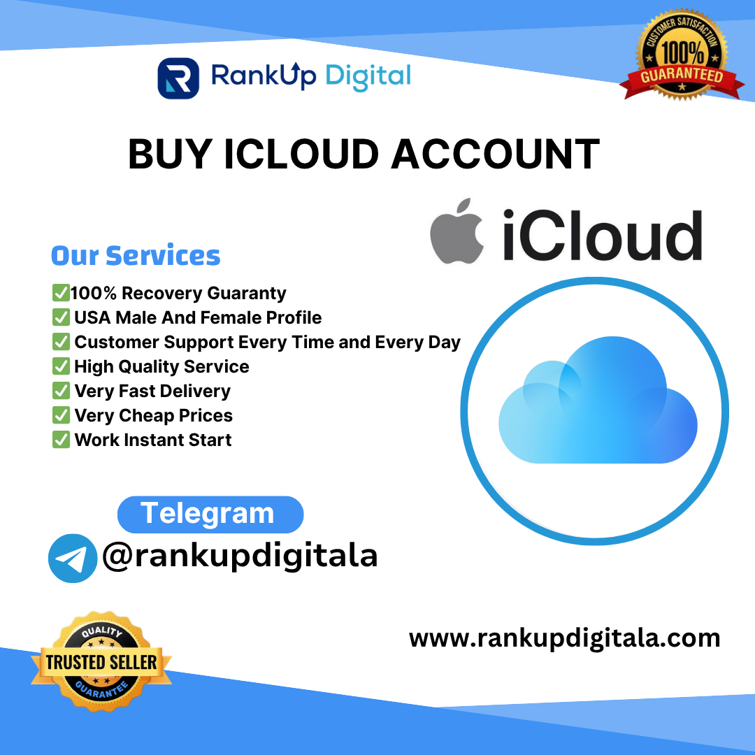 Buy iCloud Account | High Quality Service