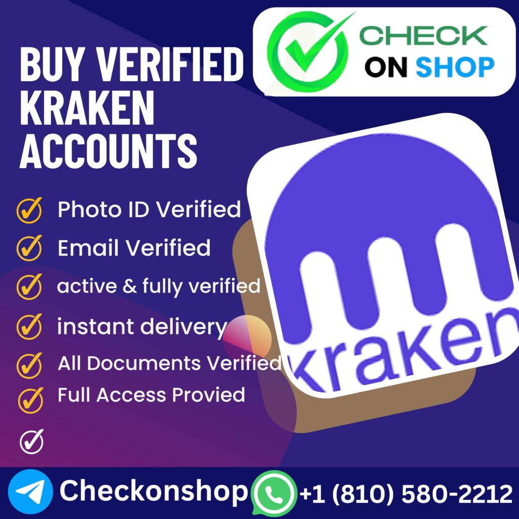 Buy Verified Kraken Account - checkonshop.com