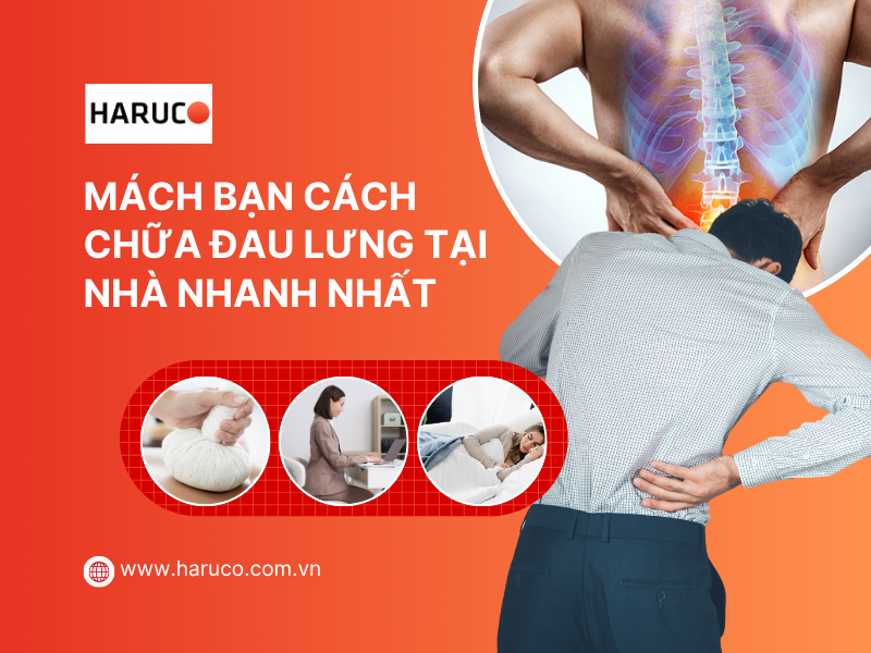 Mách bạn cách chữa đau lưng tại nhà nhanh nhất