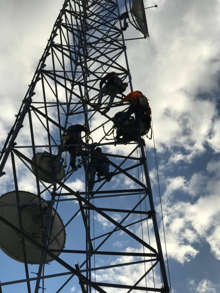 Microwave Communication Dish Installation | Tower Services