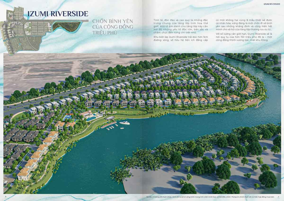 Izumi Riverside Nam Long - Giỏ Hàng Và Bảng Giá Từ CĐT