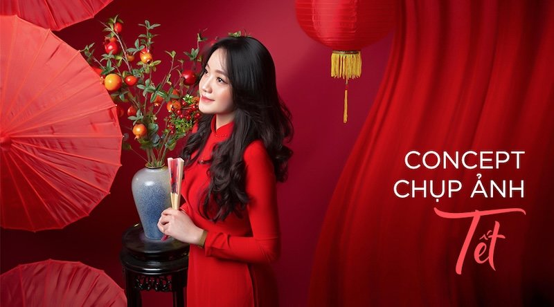 10+ Concept chụp ảnh tết, Giá chụp hình tết 2025