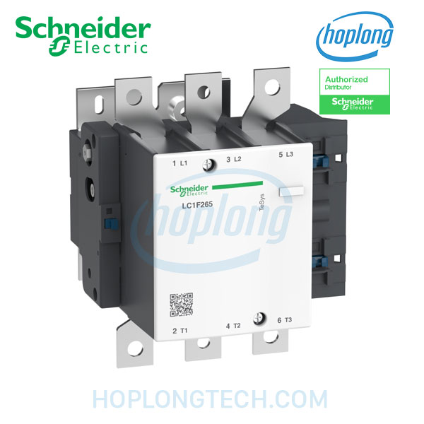 LC1F2654M7 Schneider - 350A - 220VAC 40~400Hz - 4P - 4NO