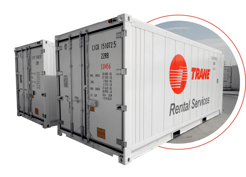 Unlock Portable Cold Storage for Vital Goods - Trane Rental MEA