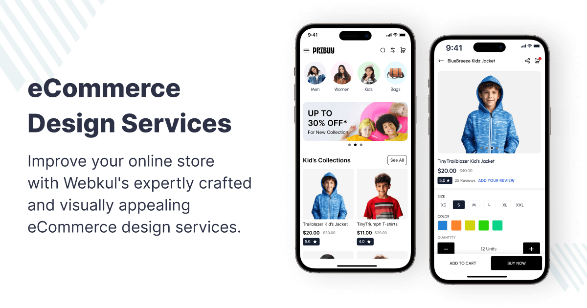eCommerce Design Services - Webkul Software