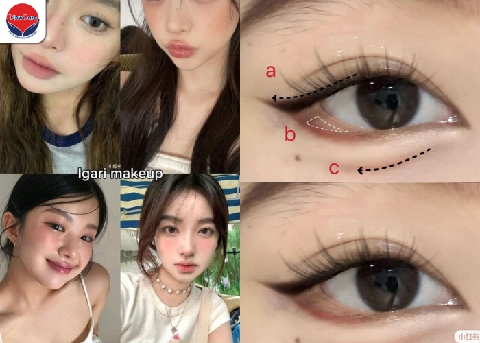 Igari makeup kiểu say rượu: Hướng dẫn má hồng trên gò má chuẩn Nhật - Hàn - Newcare - Mỹ phẩm Nhật Bản cao cấp