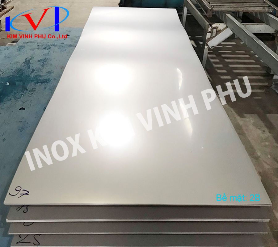 Tấm inox 304 chính hãng, giá tốt 2025, độ dày 0.2mm - 12.0mm