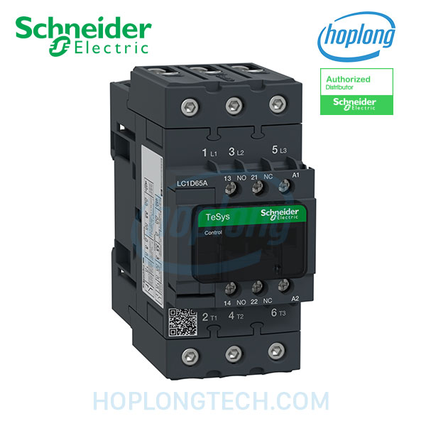 LC1D65A6P7 Schneider - 3P - 65A - (1NO+1NC) - 230VAC
