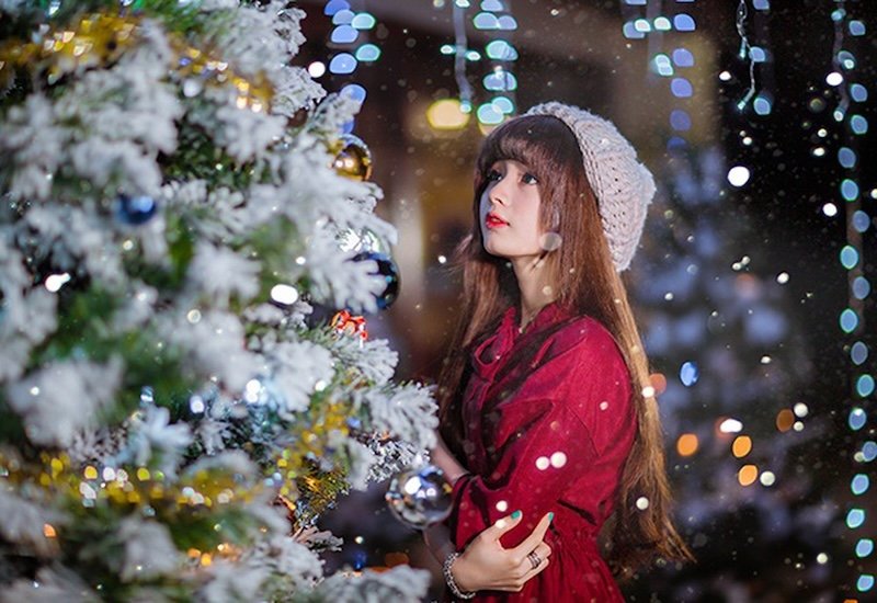 [Báo Giá] Chụp ảnh giáng sinh, đi chơi noel - Sanazu Beauty