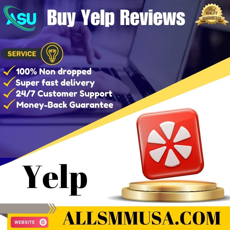Buy Yelp Reviews - 100% verified accounts