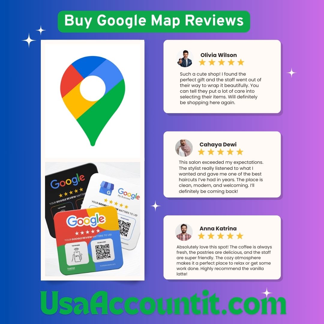 Buy Google Map Reviews - Usa Account It