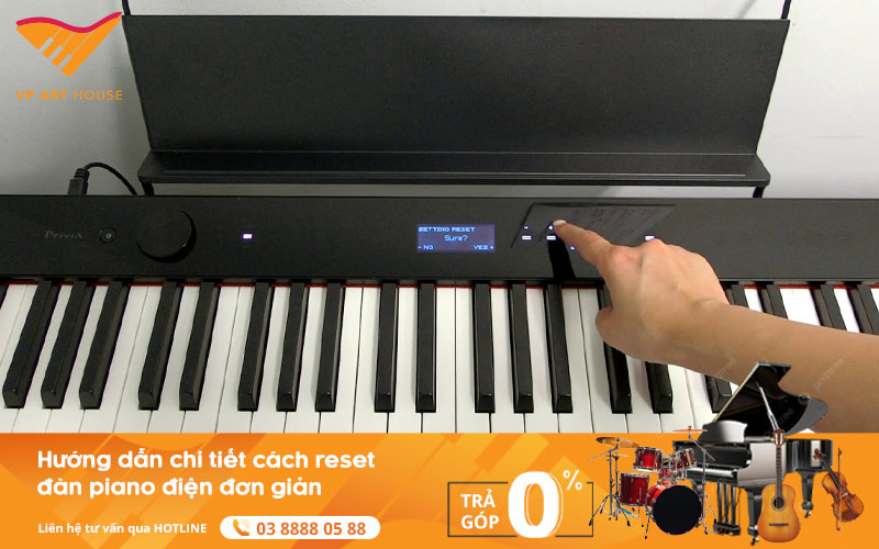 Hướng Dẫn Chi Tiết Cách Reset Đàn Piano Điện Đơn Giản