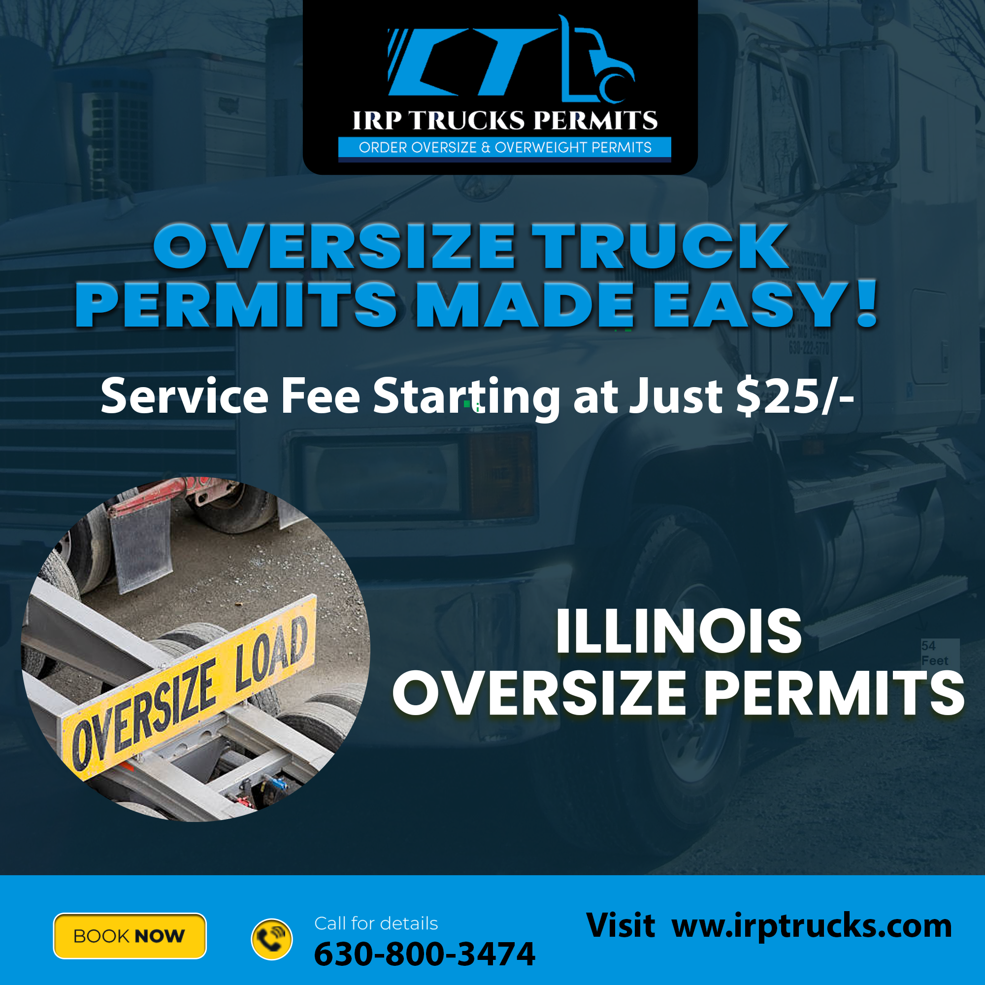 Illinois Oversize Permits Phone Number (630) 222-5770 | IRP Trucks