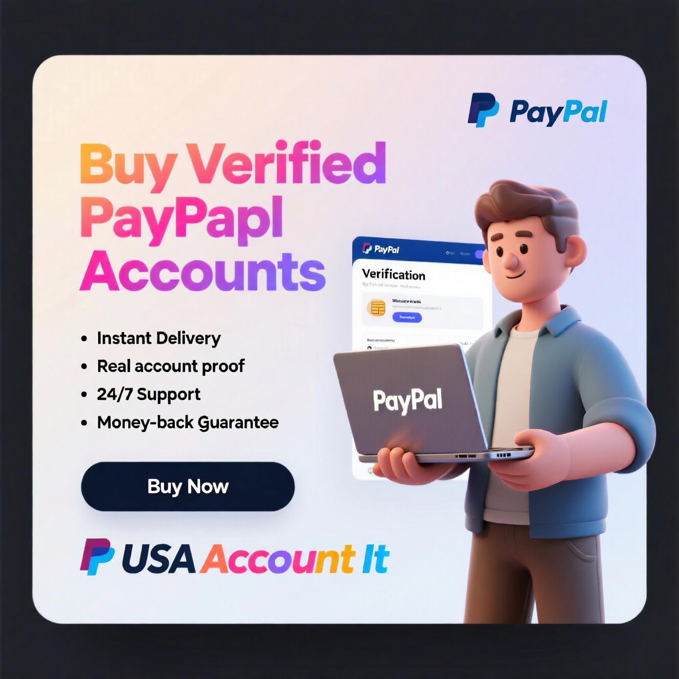 Buy Verified PayPal Accounts -Fast Delivery & 100% Secure