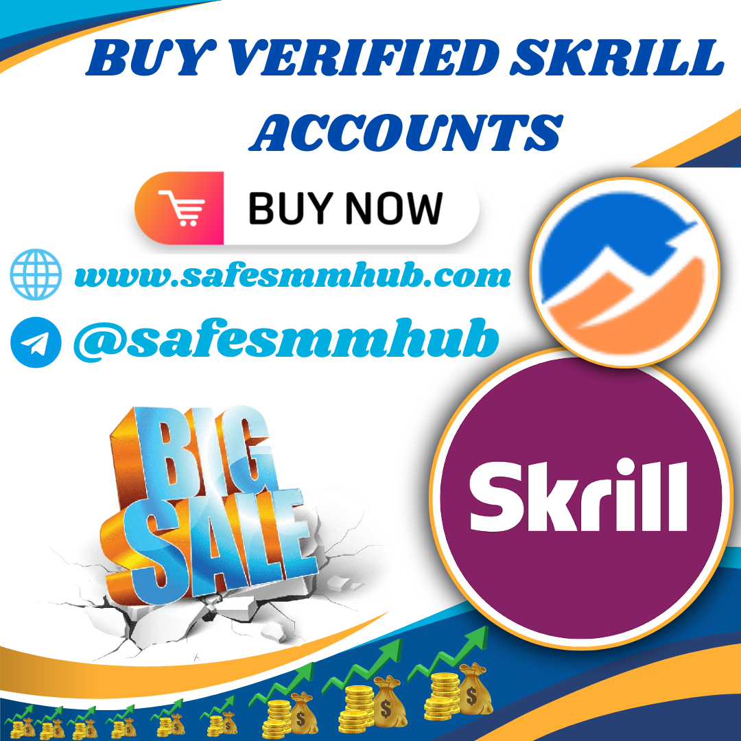 Buy Verified Skrill Accounts – Trusted Sellers (2026 Guide)