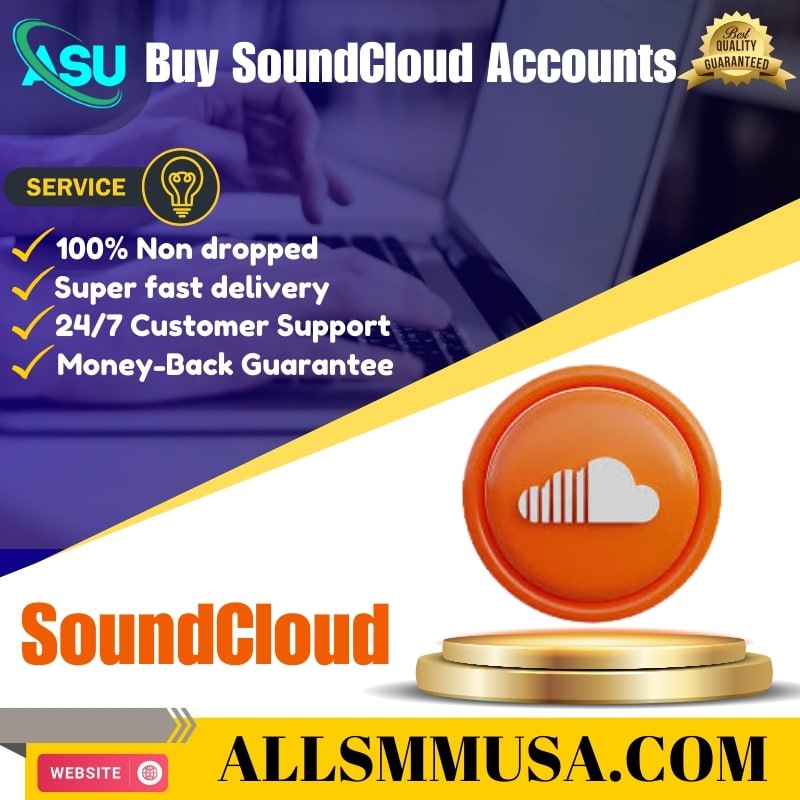Buy SoundCloud Accounts - 100% verified & Secure Accounts