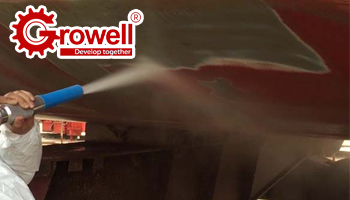 Kinh nghiệm phun cát tẩy sơn sắt thép cho xưởng cơ khí