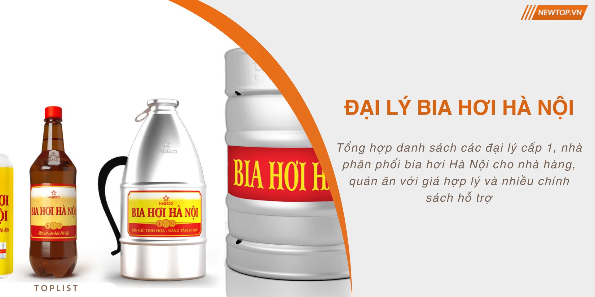 Top 9 nhà phân phối, đại lý bia hơi Hà Nội uy tín, giá tốt