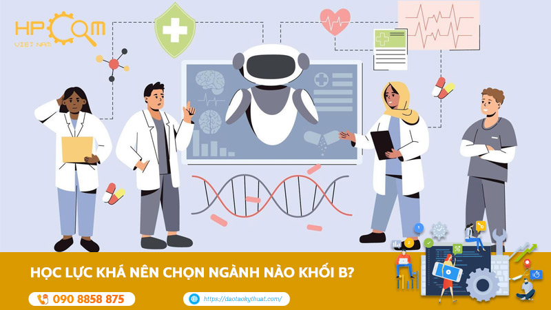 Học Lực Khá Nên Chọn Ngành Nào Khối B? Gợi Ý Ngành Phù Hợp