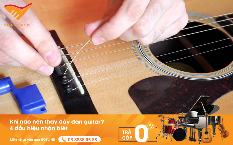 Khi Nào Nên Thay Dây Đàn Guitar? 4 Dấu Hiệu Nhận Biết