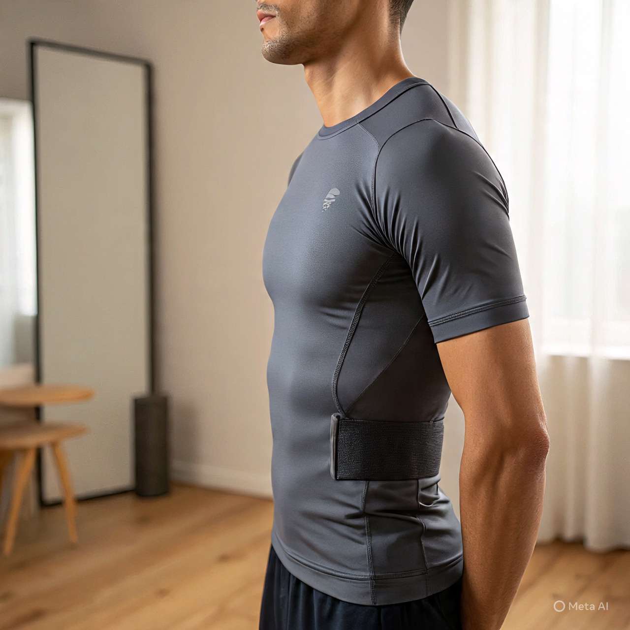 Posture correcting shirt