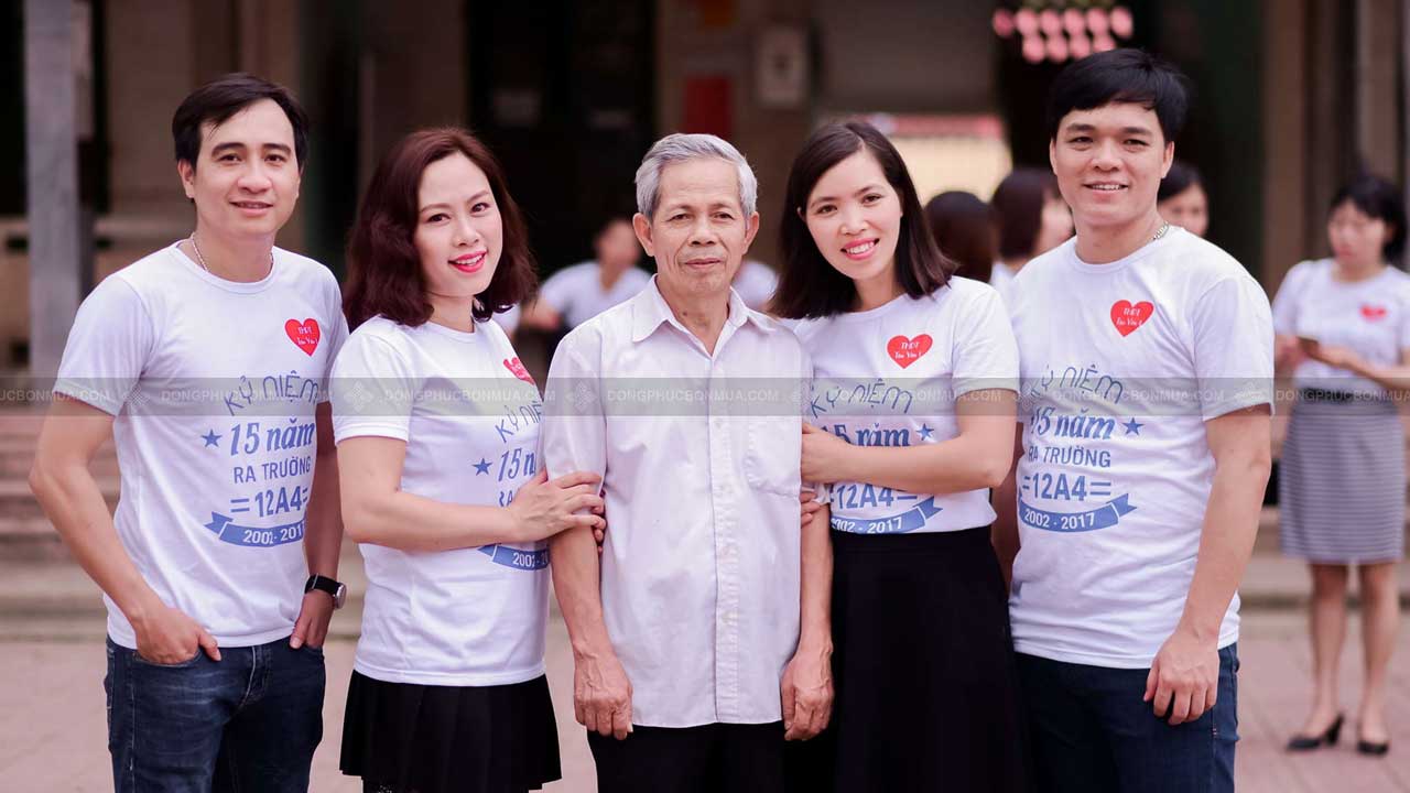 May Đồng Phục Họp Lớp 10, 15, 20 Năm Đẹp, Ý Nghĩa | Giá Rẻ