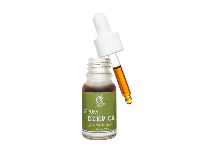 Serum diếp cá iGreen có phải kem trộn? Sự thật về bảng thành phần & hiệu quả dưỡng da mụn