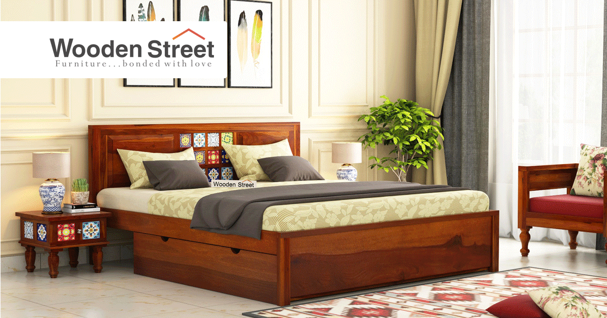 Beds: Buy Bed Online At Best Price [420+ Designs] | Wooden Street