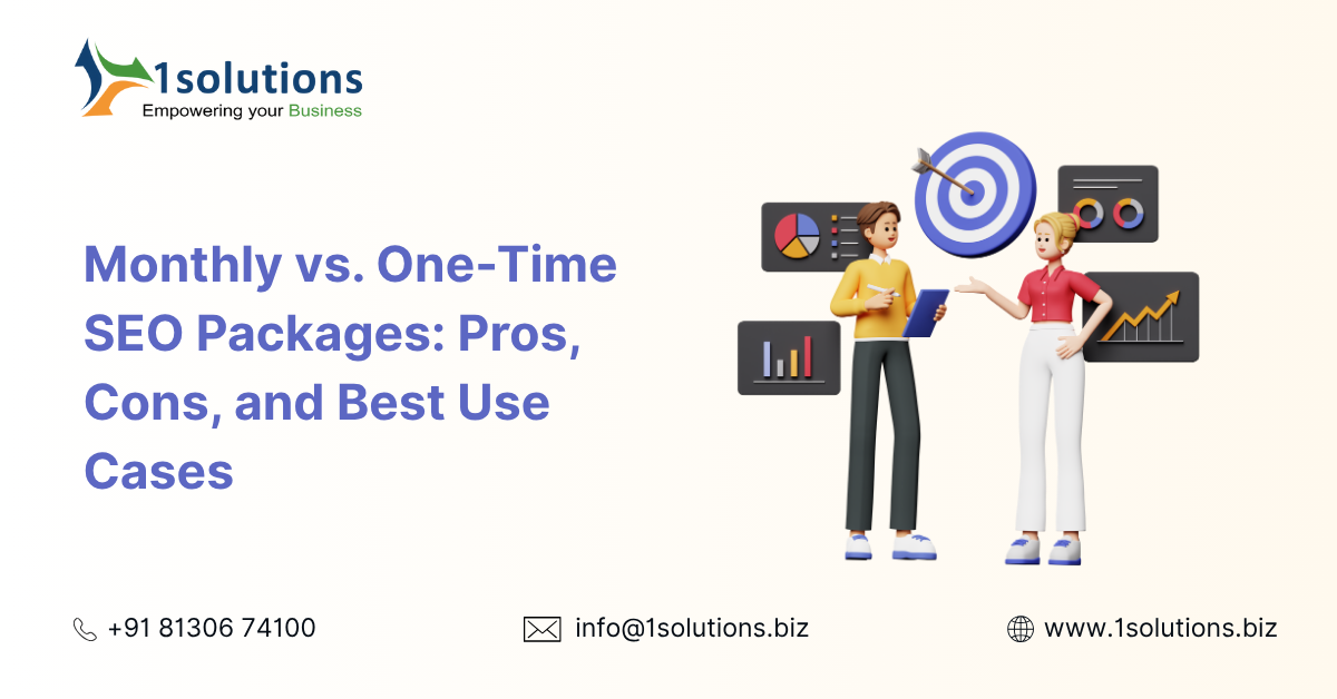 Monthly vs. One-Time SEO Packages: Pros, Cons, and Best Use Cases | by Sumit Singh | Sep, 2025 | Medium