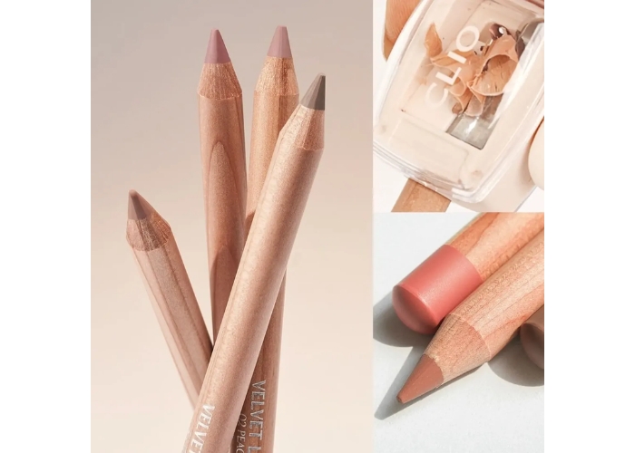 Bút kẻ viền môi CLIO NEW Velvet Lip Pencil có lem không? Trải nghiệm thực tế, bảng màu và độ bám