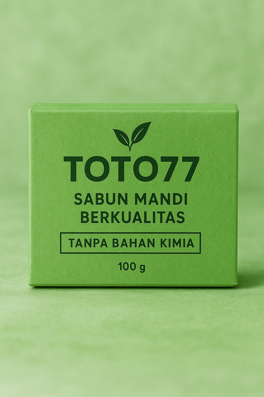 Toto77: Sabun Mandi Berkualitas Tanpa Bahan Kimia 100%