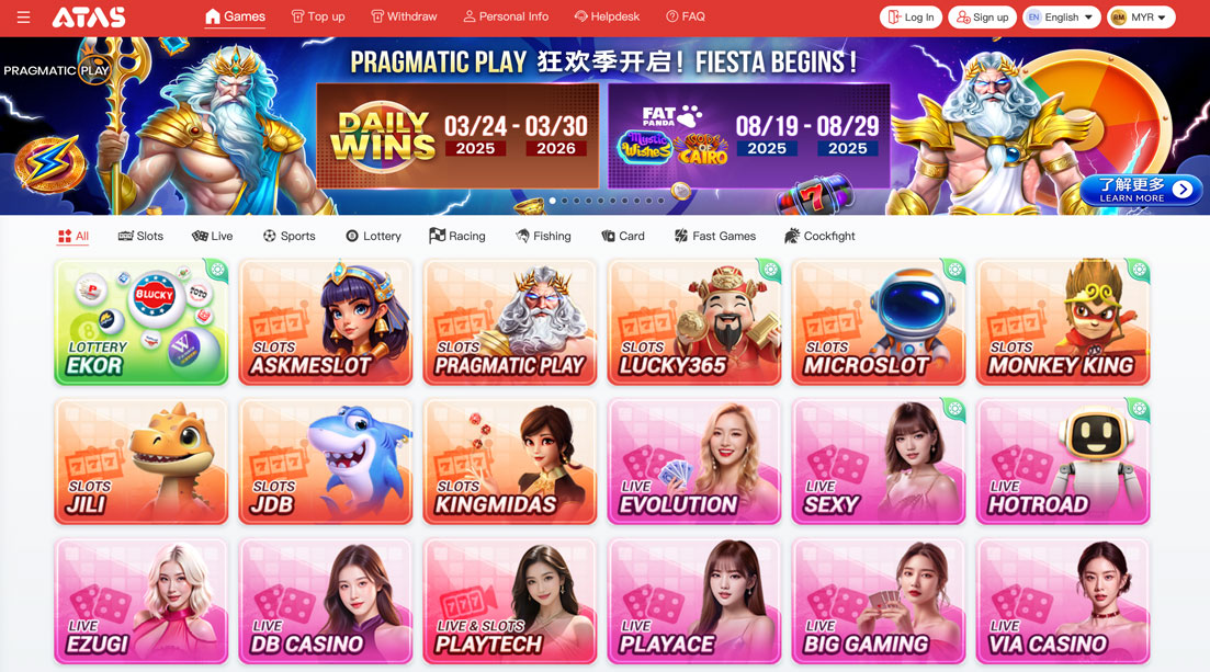ATAS Casino – Trusted Online Casino in Malaysia & Thailand