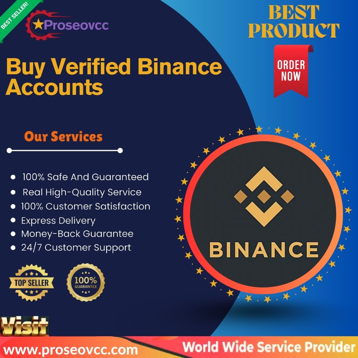 Buy Verified Binance Accounts - 100% KYC & Fully Verified