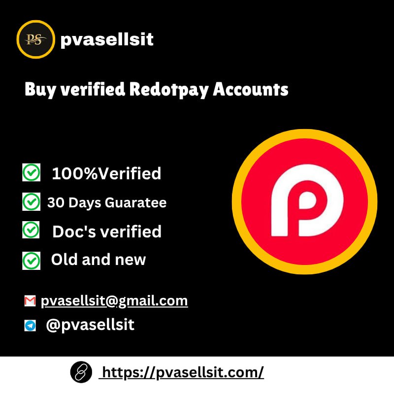 Buy Verified RedotPay Accounts Add Number - PVA SELL SIT