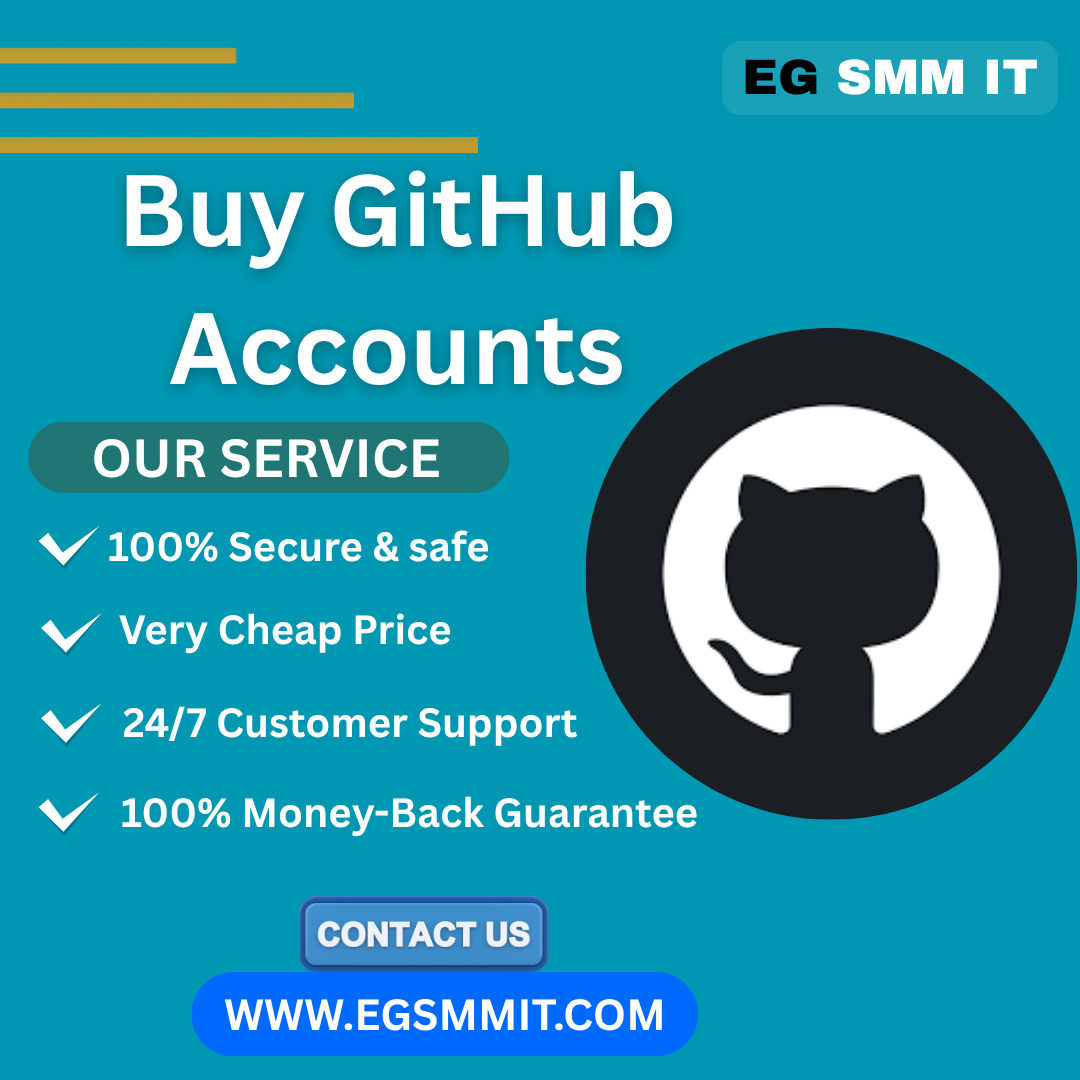 Buy GitHub Accounts - Egsmmit