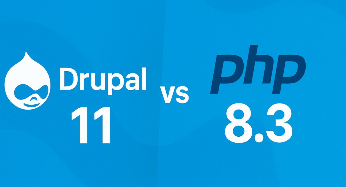 Drupal 11 + PHP 8.3: Faster Websites