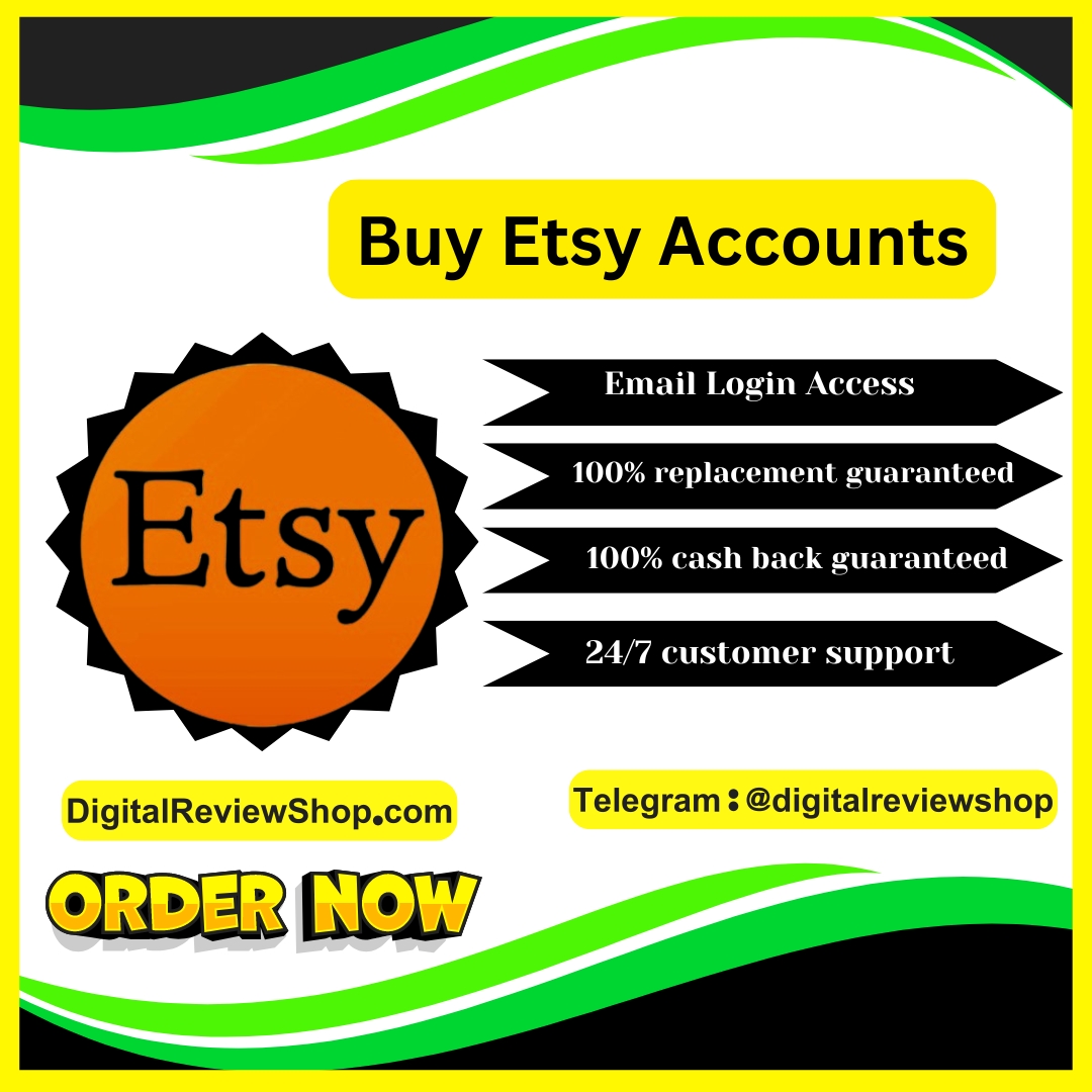 Buy Etsy Accounts | Verified & Aged Etsy Shops for Sale 2025