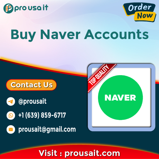 Buy Naver Accounts - Verified & Low Price