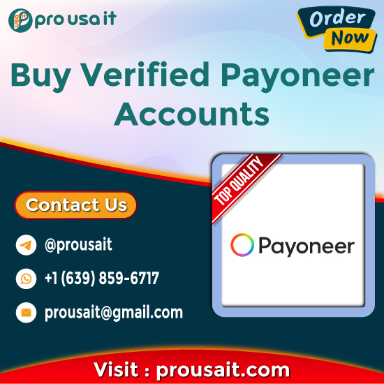 Buy Verified Payoneer Accounts - Trusted Source