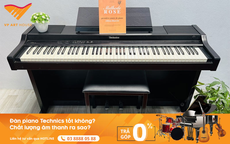 Đàn Piano Technics Tốt Không? Chất Lượng Âm Thanh Ra Sao?