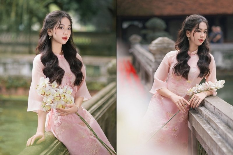 [Bảng Giá] Chụp ảnh áo dài, Tạo dáng chụp hình áo dài - Sanazu Beauty