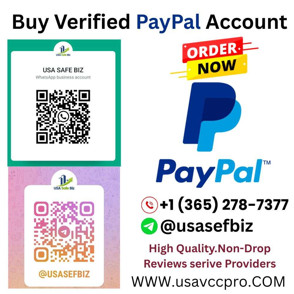Buy Verified PayPal Account usasafebiz