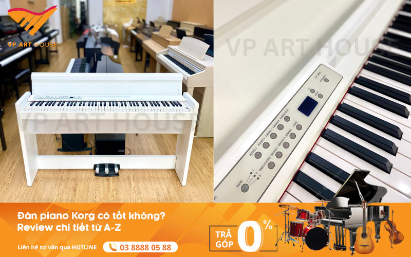 Đàn Piano Korg Có Tốt Không? Review Chi Tiết Từ A-Z