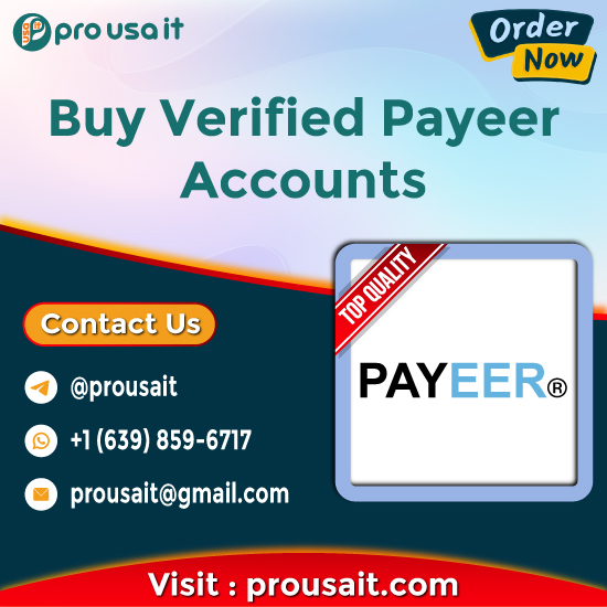 Buy Verified Payeer Accounts - Crypto Ready