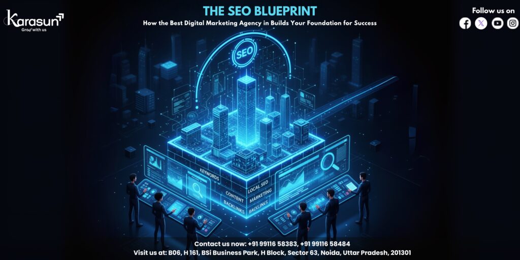 The SEO Blueprint: How the Best Digital Marketing Agency in Noida Builds Your Foundation for Success