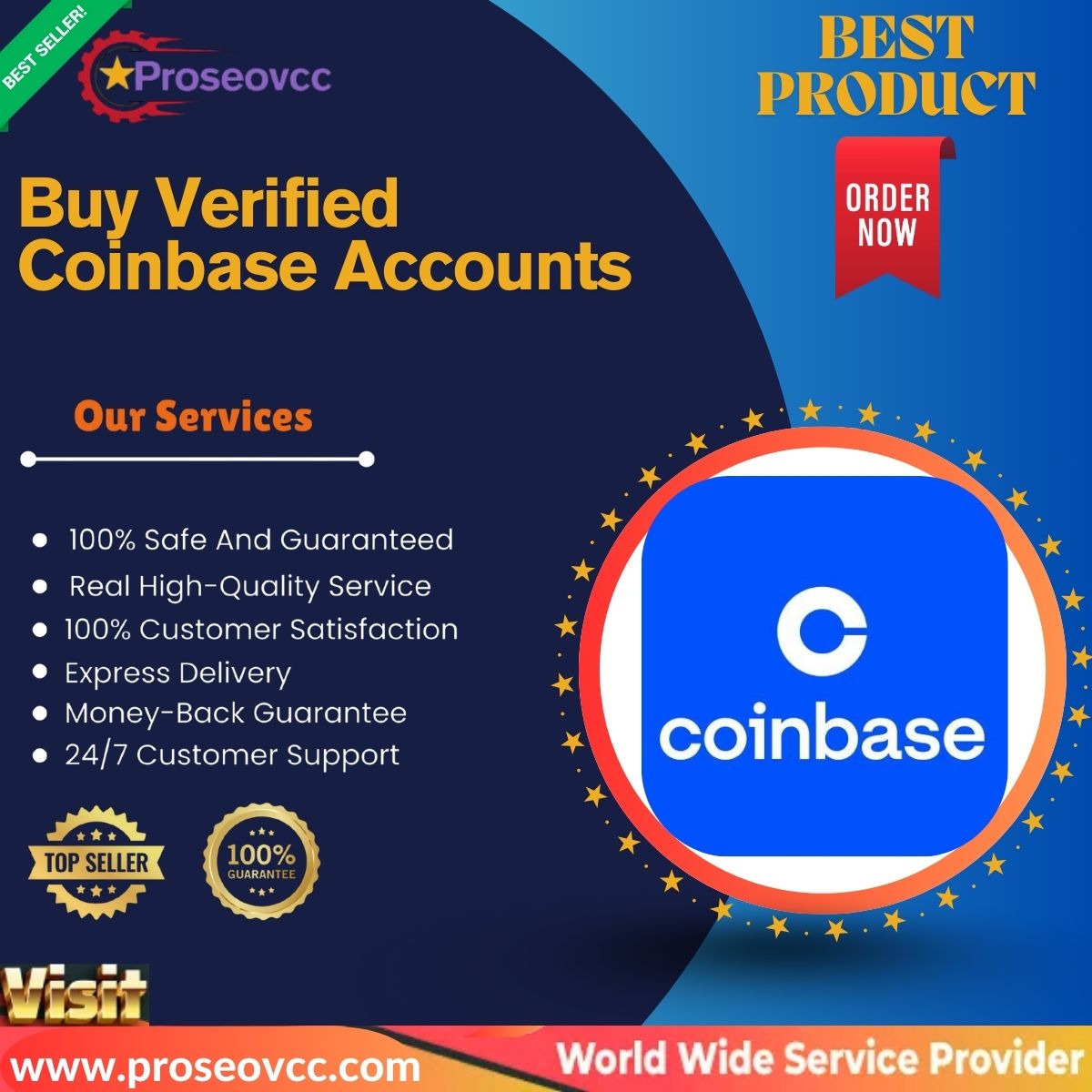 Buy Verified Coinbase Accounts - 100% Safe Documents Used