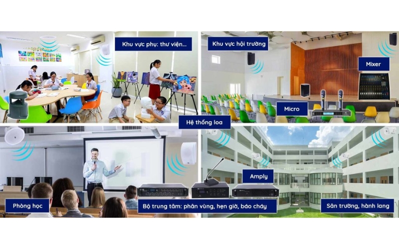 Hướng dẫn bảo trì hệ thống âm thanh trường học - ITC Việt Nam
