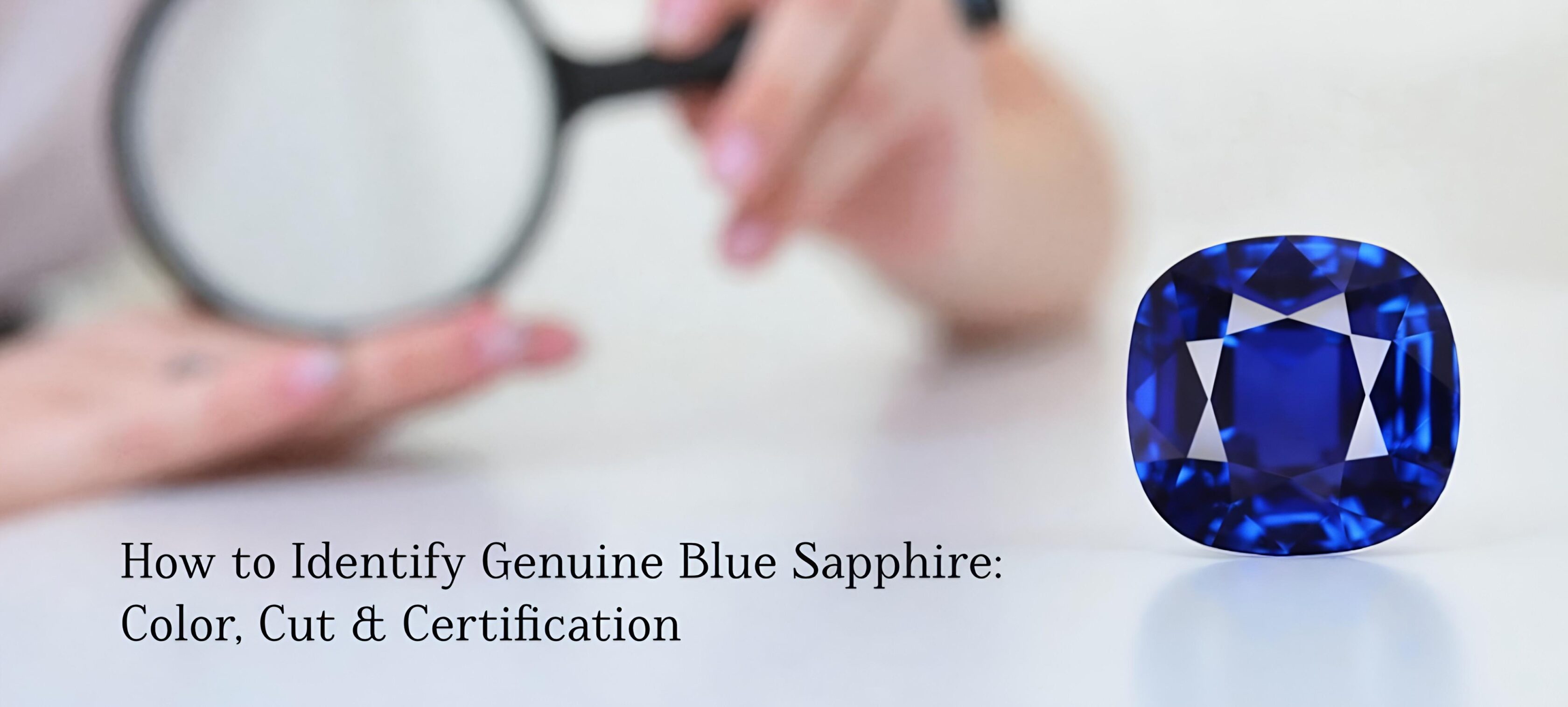 How to Identify Genuine Blue Sapphire: Color, Cut & Certification - navratan.us